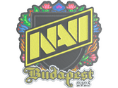 Sticker | Natus Vincere (Embroidered) | Budapest 2025 image