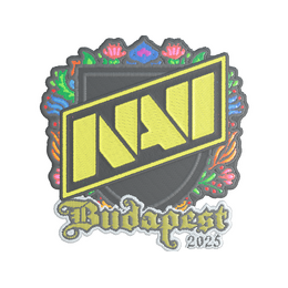 Sticker | Natus Vincere (Embroidered) | Budapest 2025 image