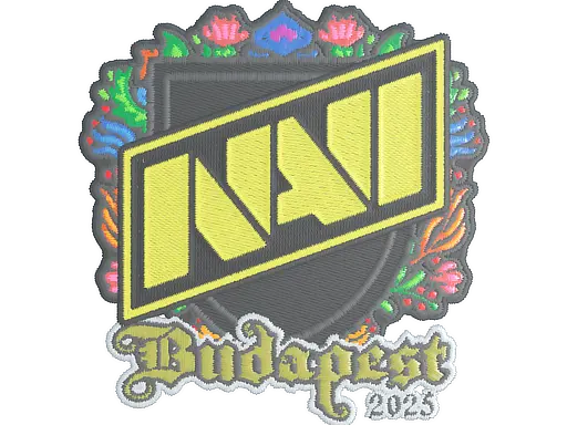 Sticker | Natus Vincere (Embroidered) | Budapest 2025