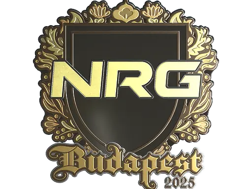 Sticker | NRG (Gold) | Budapest 2025