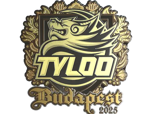 Sticker | TYLOO (Gold) | Budapest 2025