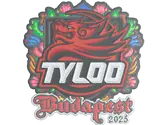 Sticker | TYLOO (Embroidered) | Budapest 2025 image