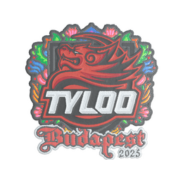 Sticker | TYLOO (Embroidered) | Budapest 2025 image