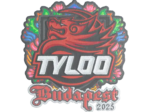 Sticker | TYLOO (Embroidered) | Budapest 2025
