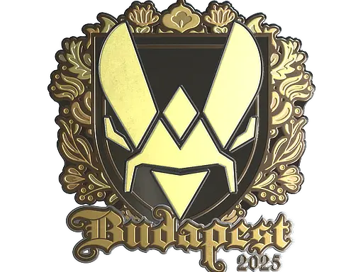 Sticker | Vitality (Gold) | Budapest 2025