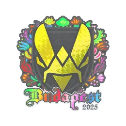 Sticker | Vitality (Holo) | Budapest 2025 image
