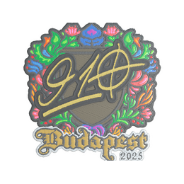 Sticker | 910 (Embroidered) | Budapest 2025 image