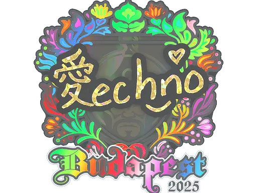 Sticker | Techno4K (Holo) | Budapest 2025