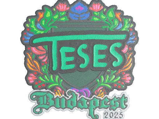 Sticker | TeSeS (Embroidered) | Budapest 2025