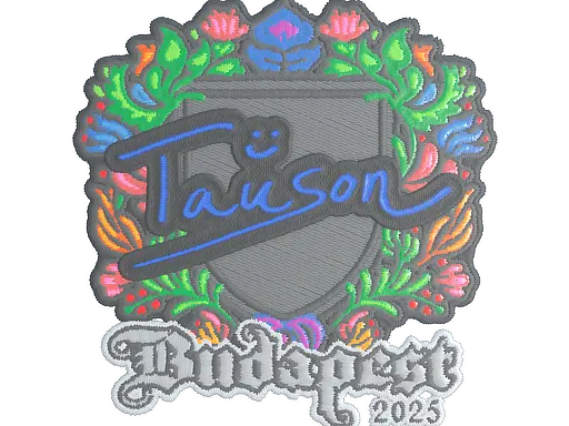 Sticker | Tauson (Embroidered) | Budapest 2025