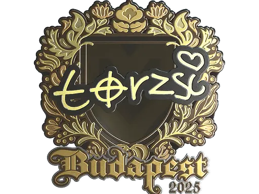 Sticker | torzsi (Gold) | Budapest 2025