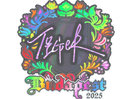 Sticker | Tiger (Holo) | Budapest 2025