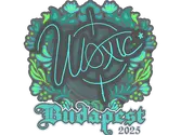 Sticker | woxic | Budapest 2025 image
