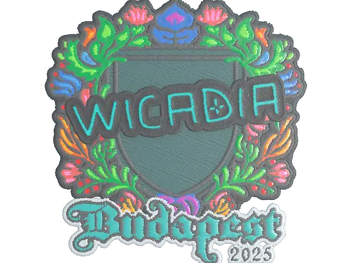 Sticker | Wicadia (Embroidered) | Budapest 2025
