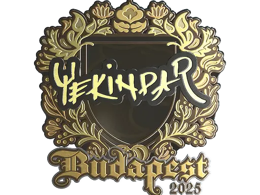 Sticker | YEKINDAR (Gold) | Budapest 2025