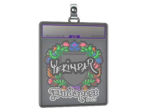 Sticker Slab | YEKINDAR (Embroidered) | Budapest 2025