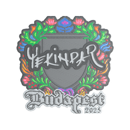 Sticker | YEKINDAR (Embroidered) | Budapest 2025 image