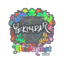 Sticker | YEKINDAR (Holo) | Budapest 2025 image