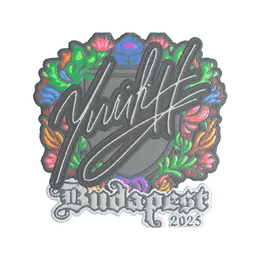 Sticker | yuurih (Embroidered) | Budapest 2025 image