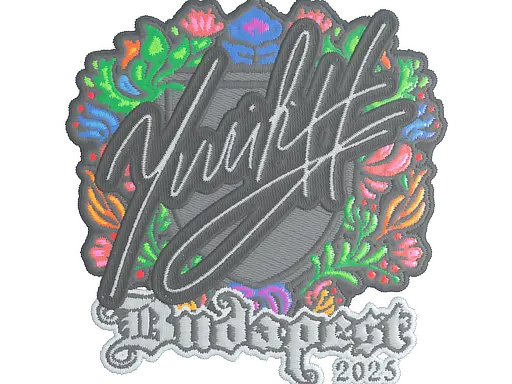 Sticker | yuurih (Embroidered) | Budapest 2025