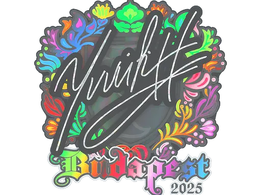 Sticker | yuurih (Holo) | Budapest 2025