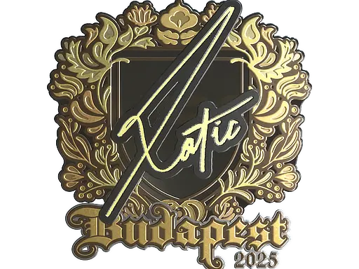 Sticker | XotiC (Gold) | Budapest 2025