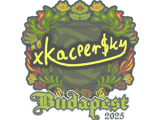 Sticker | xKacpersky | Budapest 2025