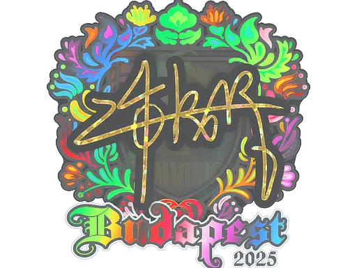 Sticker | z4KR (Holo) | Budapest 2025