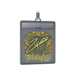 Sticker Slab | ZywOo | Budapest 2025 image
