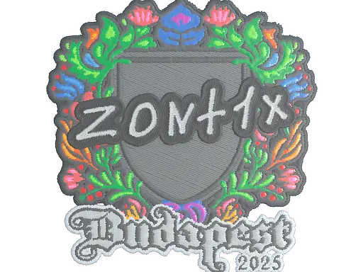 Sticker | zont1x (Embroidered) | Budapest 2025