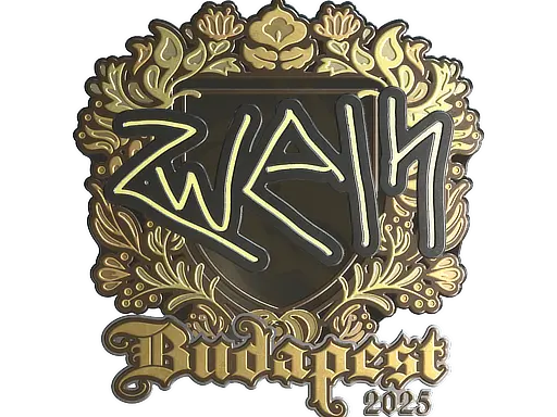Sticker | zweih (Gold) | Budapest 2025