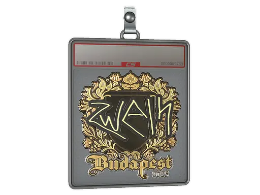 Sticker Slab | zweih (Gold) | Budapest 2025