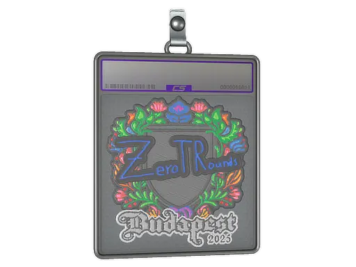 Sticker Slab | ztr (Embroidered) | Budapest 2025