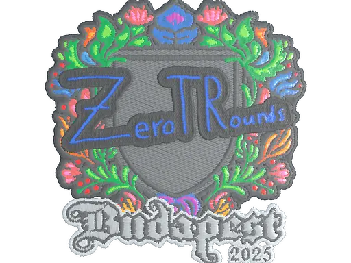 Sticker | ztr (Embroidered) | Budapest 2025
