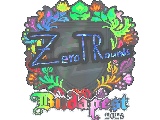 Sticker | ztr (Holo) | Budapest 2025