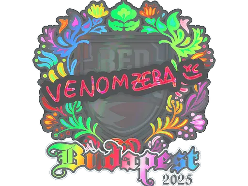 Sticker | venomzera (Holo) | Budapest 2025