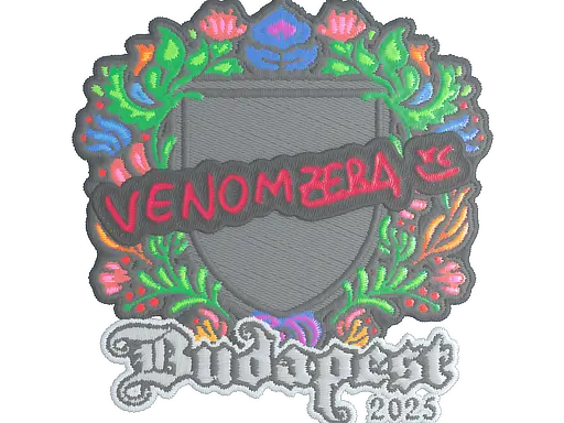 Sticker | venomzera (Embroidered) | Budapest 2025