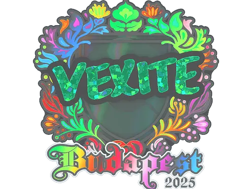 Sticker | vexite (Holo) | Budapest 2025