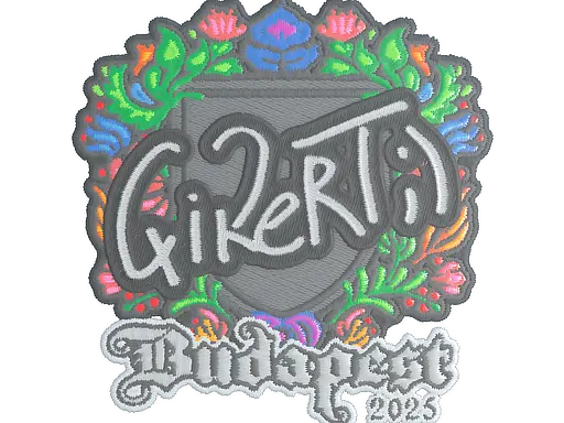 Sticker | qikert (Embroidered) | Budapest 2025