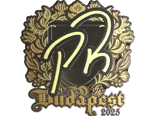 Sticker | PR (Gold) | Budapest 2025
