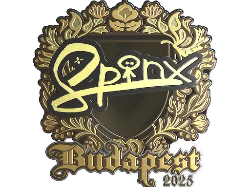 Sticker | Spinx (Gold) | Budapest 2025
