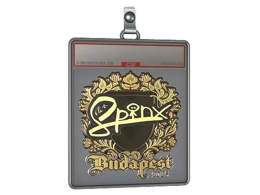Sticker Slab | Spinx (Gold) | Budapest 2025