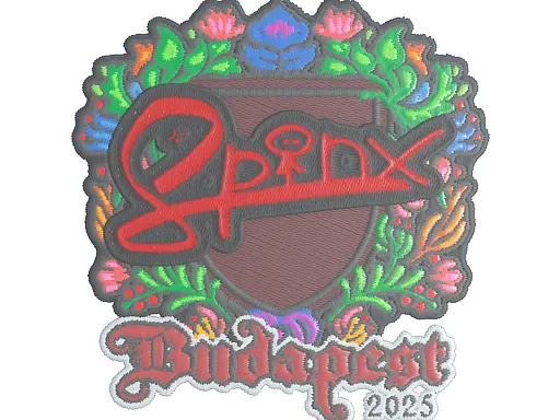 Sticker | Spinx (Embroidered) | Budapest 2025