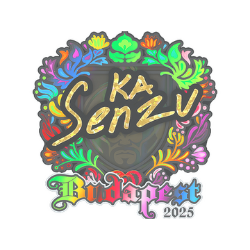 Sticker | Senzu (Holo) | Budapest 2025