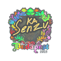 Sticker | Senzu (Holo) | Budapest 2025 image