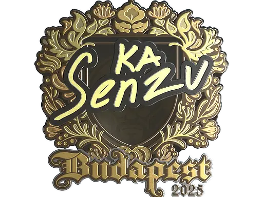 Sticker | Senzu (Gold) | Budapest 2025