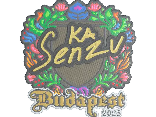 Sticker | Senzu (Embroidered) | Budapest 2025