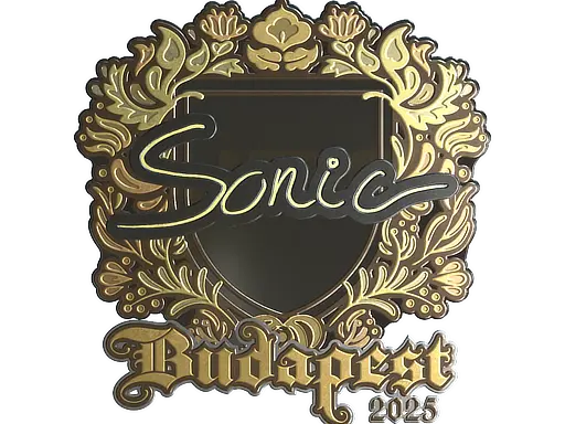 Sticker | Sonic (Gold) | Budapest 2025