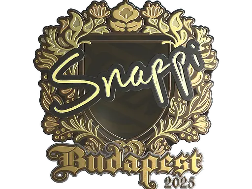 Sticker | Snappi (Gold) | Budapest 2025
