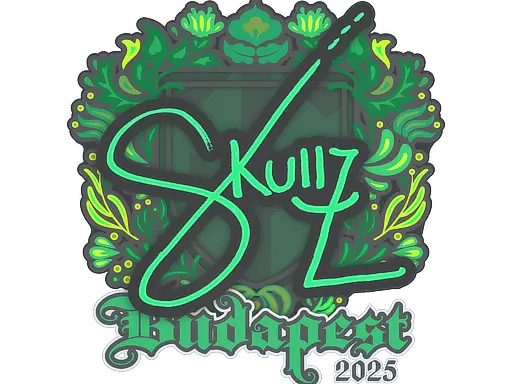 Sticker | skullz | Budapest 2025